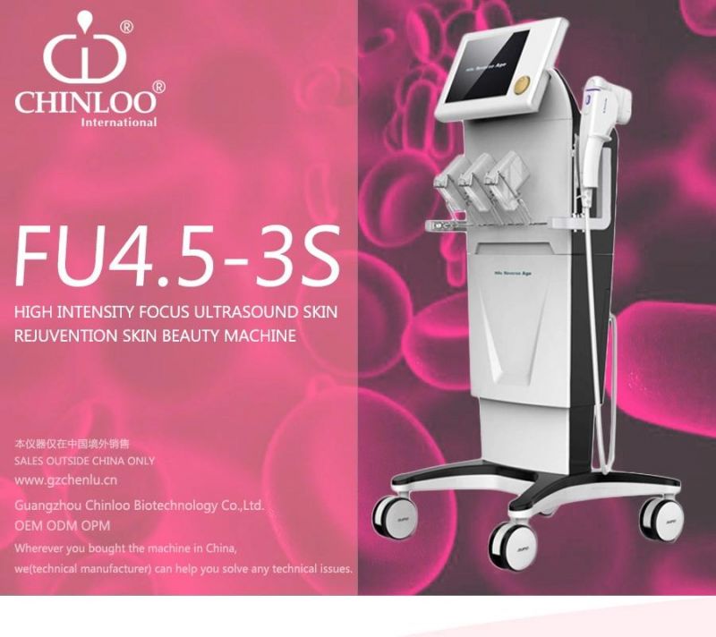 Fu4.5-3s Hifu High Intensity Focused Ultrasound Beauty Machine with CE