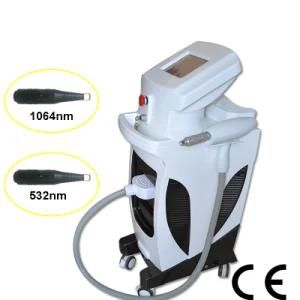 New Tech and High Quality 1064/532nm, Portable ND YAG Long Pulse Laser Hair Removal Machine with Excellent Water Cooling (MB1064)