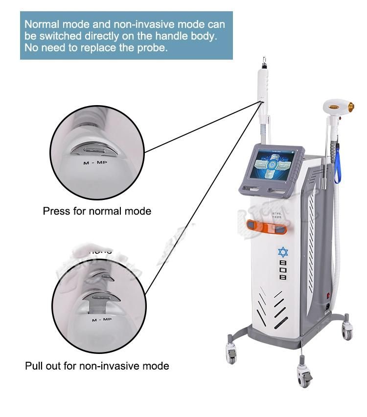 2022 2 in 1 808nm Diode Laser Tattoo Removal Eyebrow Washing Diode Laser Hair Removal Beauty Salon Equipment