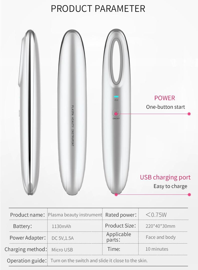 Plasma Facial Beauty Instrument New Trend in Skin Care Plasma Beauty Equipment