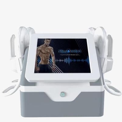 Portable EMS Body Shaping Muscle Building Machine EMS 4 Handles Butt Lifting Body Slimming Device