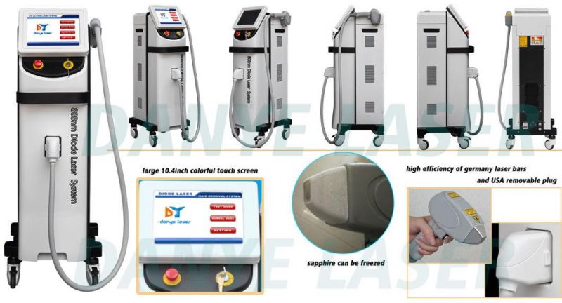 Ce Approved Professional 808nm Diode Laser Hair Removal Machine