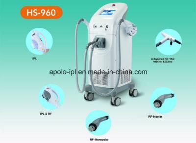 Erbium 2940 Apolomed IPL Shr RF Photofacial &amp; Fotofacial Treatments Tattoo Removal YAG Laser