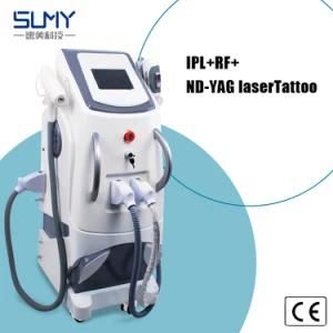 3 in 1 ND YAG Laser Elight IPL RF Hair Removal Beauty Salon Machine