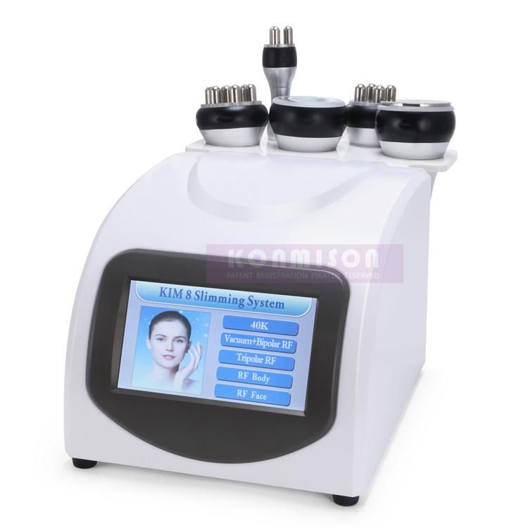 Professional Portable 5 in 1 Vacuum RF Cavitation Slimming Machine for Home and Salon Use