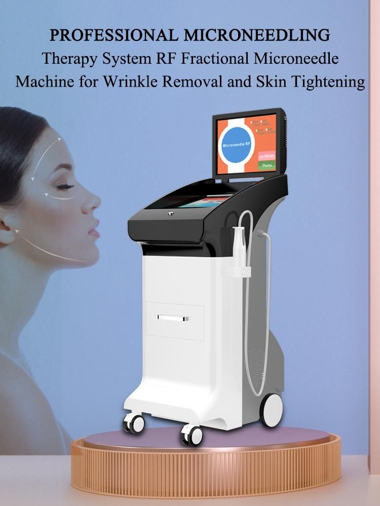 New Arrival Professional Fractional RF Microneedle Equipment Wrinkle Removal Facial Machine with CE Approved Br806