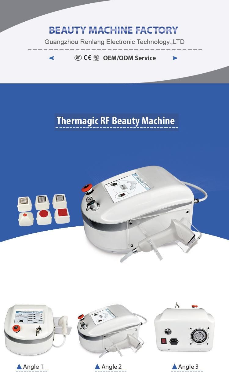 Professional Face Lifting Face Shaping RF Beauty Machine for Women Thermagic