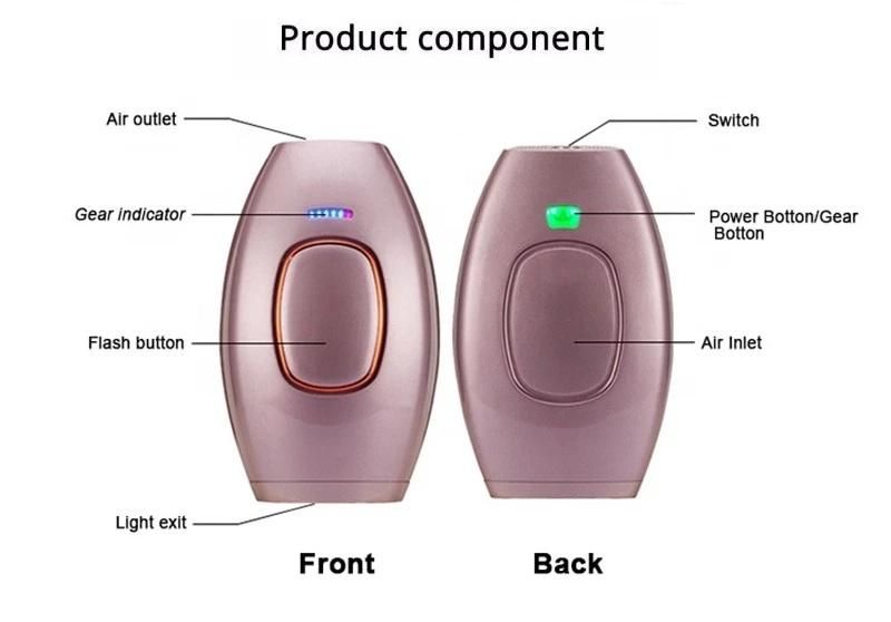 OEM Best Handheld IPL Hair Removal Advanced Dropshipping Home Use Handset IPL Hair Removal