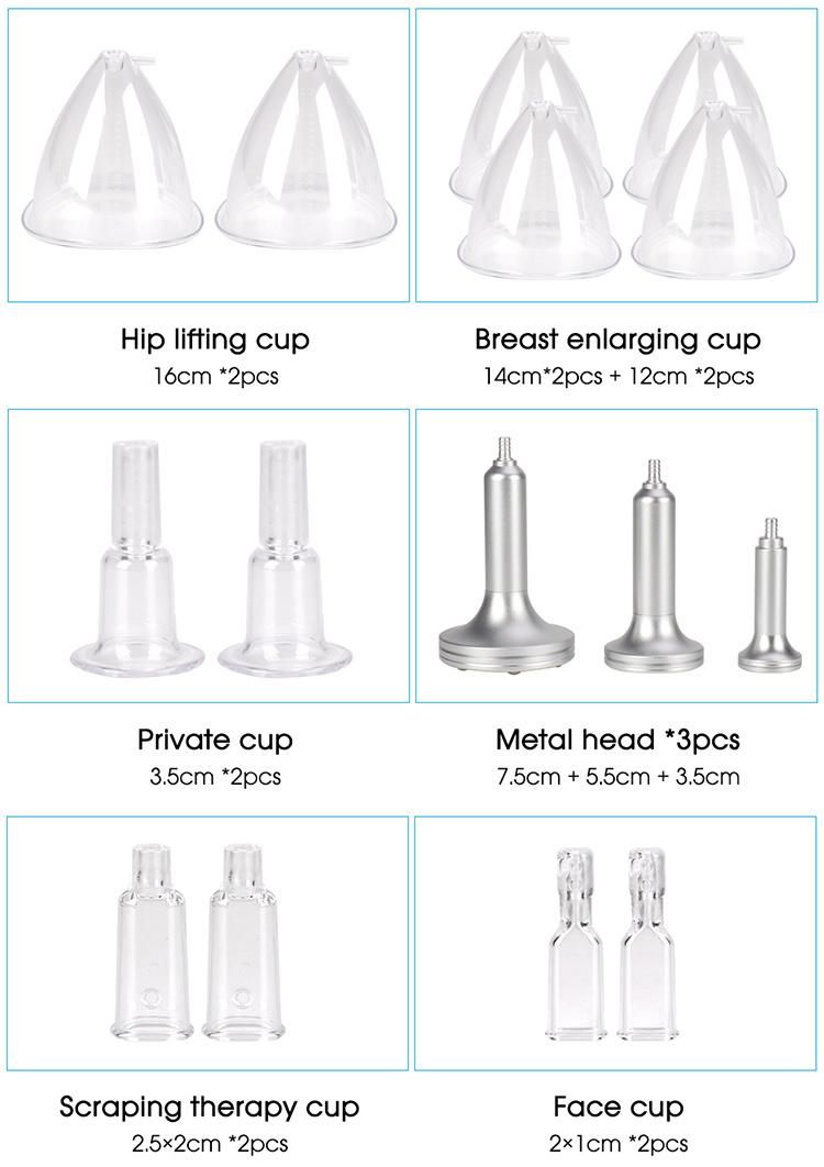 Large XL Butt Lift Machine Buttock Vacuum Lifting Breast Enlargement Cupping Buttock Therapy Enhancer Body Massage Machine