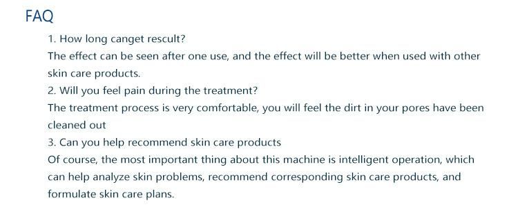 Hydro Skin Care Hydrafacial Cleaning Machine