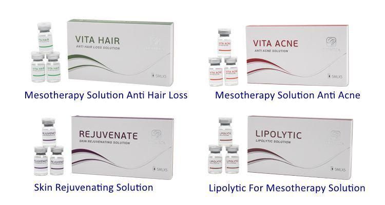 Dermeca Mesotherapy Solution Vita Hair Injectable Hyaluronic Acid Ha Serum Anti Hair Loss Solution