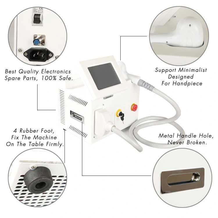 EOS Ice Latest Diode Ice Laser 808nm Hair Removal Machine Price 3 Wavelength Epilator Laser Diode 808 Portable