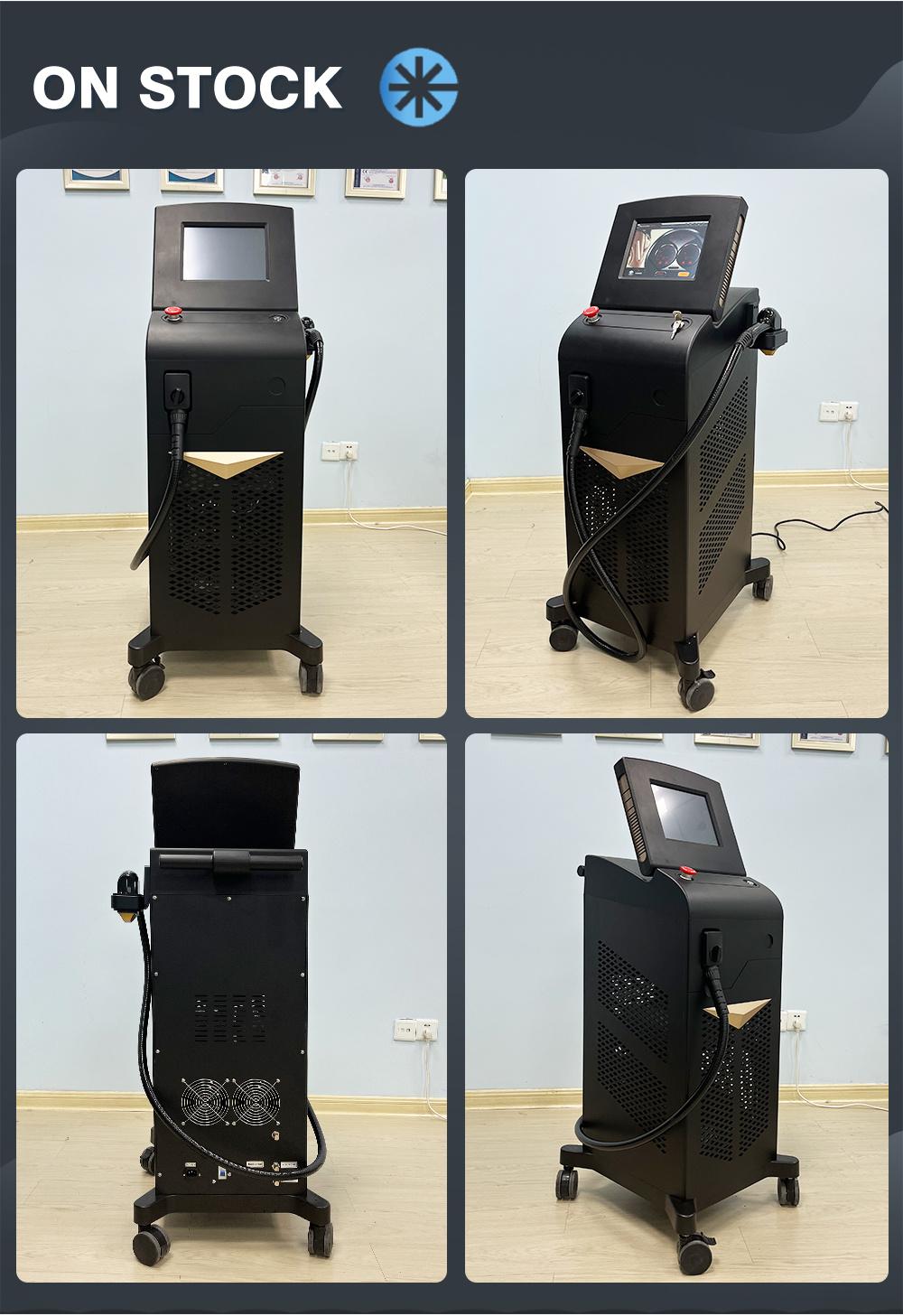 Beauty Salon Equipment 755 808 1064 Nm Diode Ice Laser Hair Remove Machine