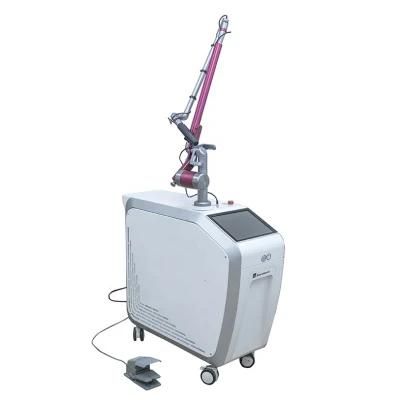 Q Switched ND YAG Ndyag Laser for Tattoo Removal Skin Whitening Rejuvenation Carbon Peeling Machine