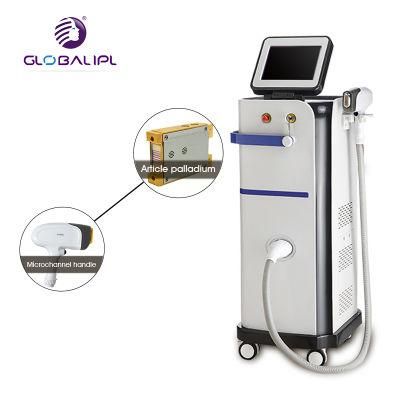 Professional High Power Alexandrite 808nm Diode Laser Hair Removal Machine