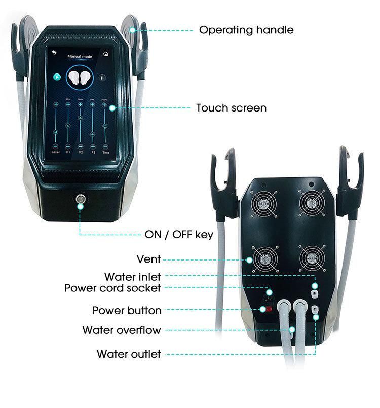 Professional Efficient Emslim Dual Effects Muscle Building Body Slimming Machine