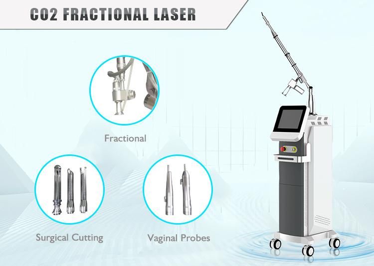 2021 Metal RF CO2 Fractional Laser Skin Renewal Cosmetology Machine
