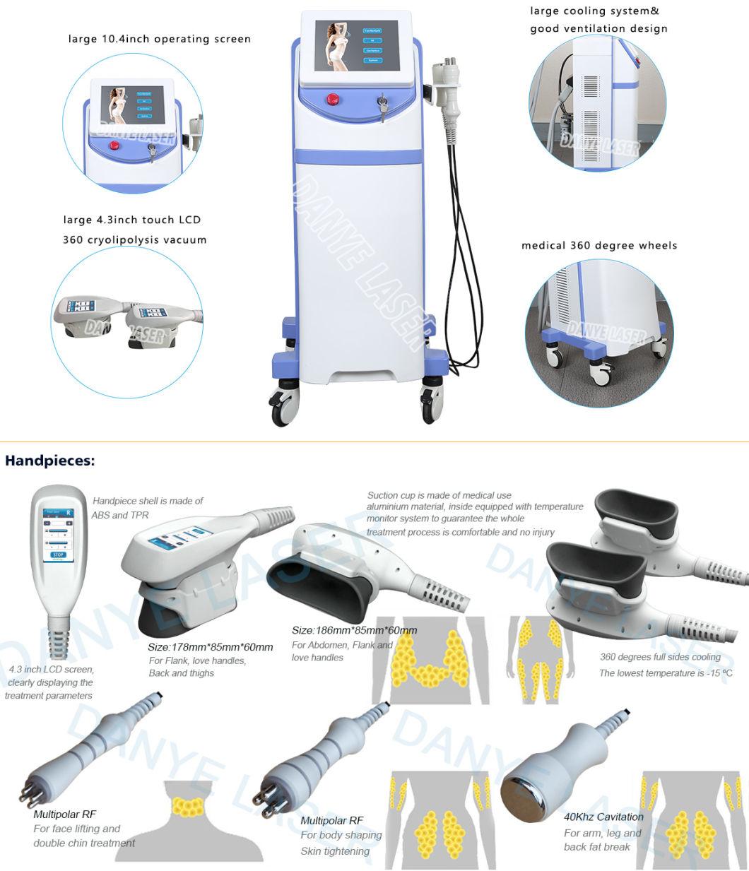 New 360 Cryolipolysis Anti Aging and Weight Loss Beauty Salon Slimming Equipment with Cheaper Price