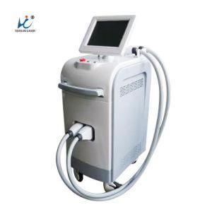 Best Professional Cooling Painless Permanent 808nm Laser Hair Removal Machine Vacuum Diode