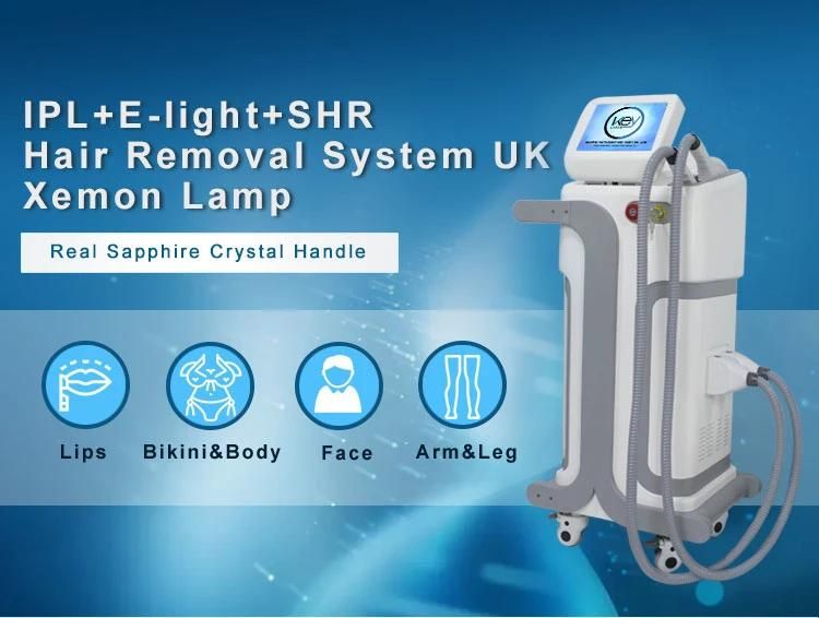 Beauty Care Elight Shr IPL Vertical Hair Removal Machine