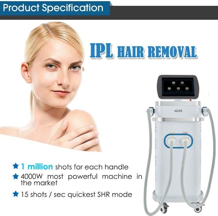 ADSS Dpl Hair Removal Salon Equipment / Best IPL Machine