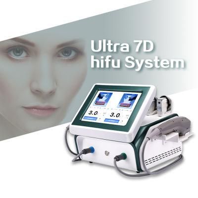 2022 7D Hifu for Anti-Wrinkle and Body Slimming Beauty Machine Ultra Micro and Macro Focused Ultrasound Device