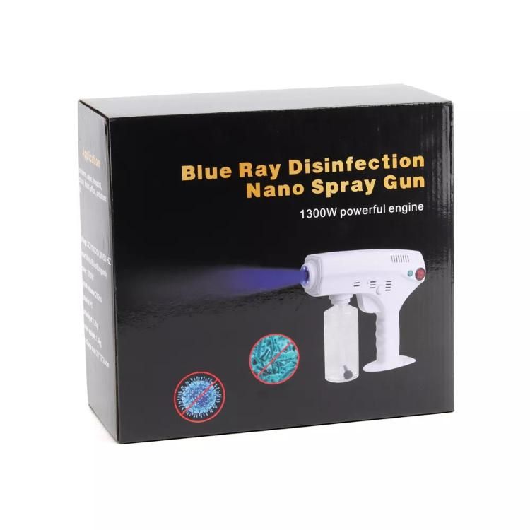 Blue Ray Handheld Nano Sterilization Spray Gun Disinfection Spray Fogger Machine