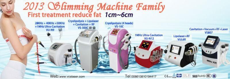 Newest Cavitation/Cavitation Machine/Ultrasonic Cavitation RF Slimming (VS800)