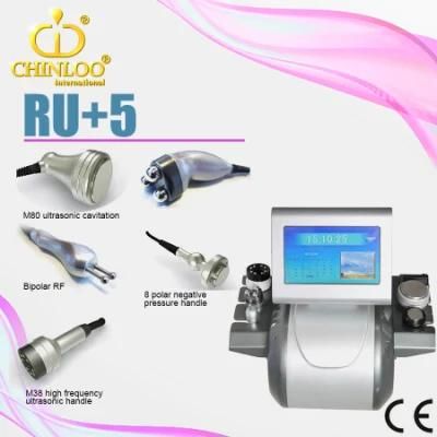 Excellent Performance Multipolar RF Slimming Beauty Equipment Ru+5/ CE