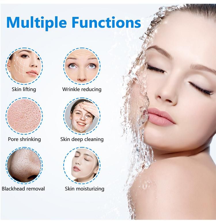 7 in 1 Smart Ice Blue Plus Hydra Microdermabrasion Hydro Dermabrasion Water Peel Facial Hydrafacial Machine