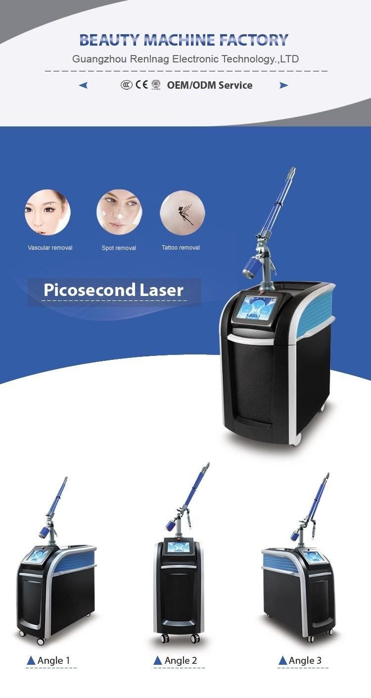 Hot Sale Laser Pico Picowey Picotech Picosue Picosecond Laser Tattoo Removal Machine 755 Price