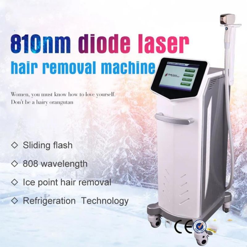 Beauty Equipment 808nm/810nm Diode Laser Diode Laser Hair Removal Machine