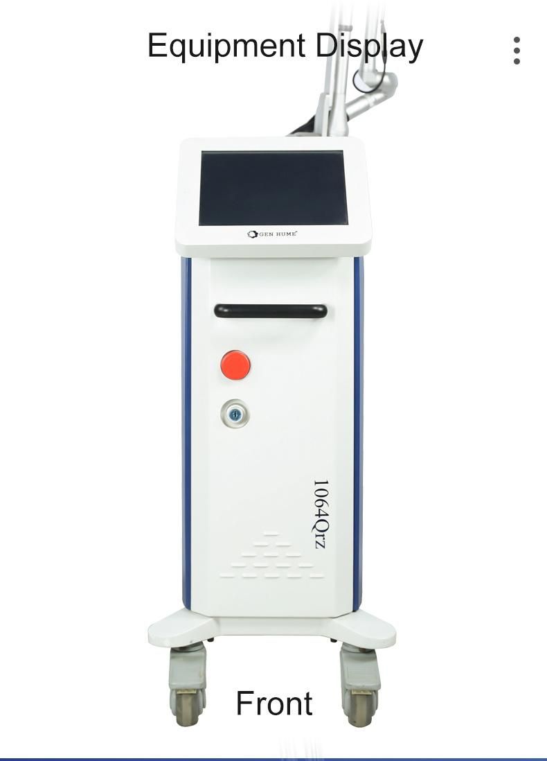 Professional Beauty Equipment Pigmentation Tattoo Removal Beauty Machine Q-Switch ND YAG Laser