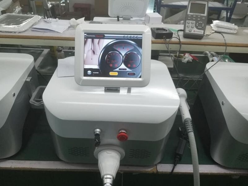 Portable 3 Wavelength Hair Removal Machine Medical Beauty Equipment