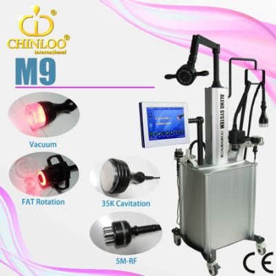 M9 Chinloo Manufactures Professional Vacuum Cavitation Body Slimming Beauty Equipment