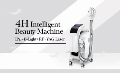 New Hair Removal &amp; Skin Rejuvenation Beauty Machine Elight RF IPL Elight ND YAG