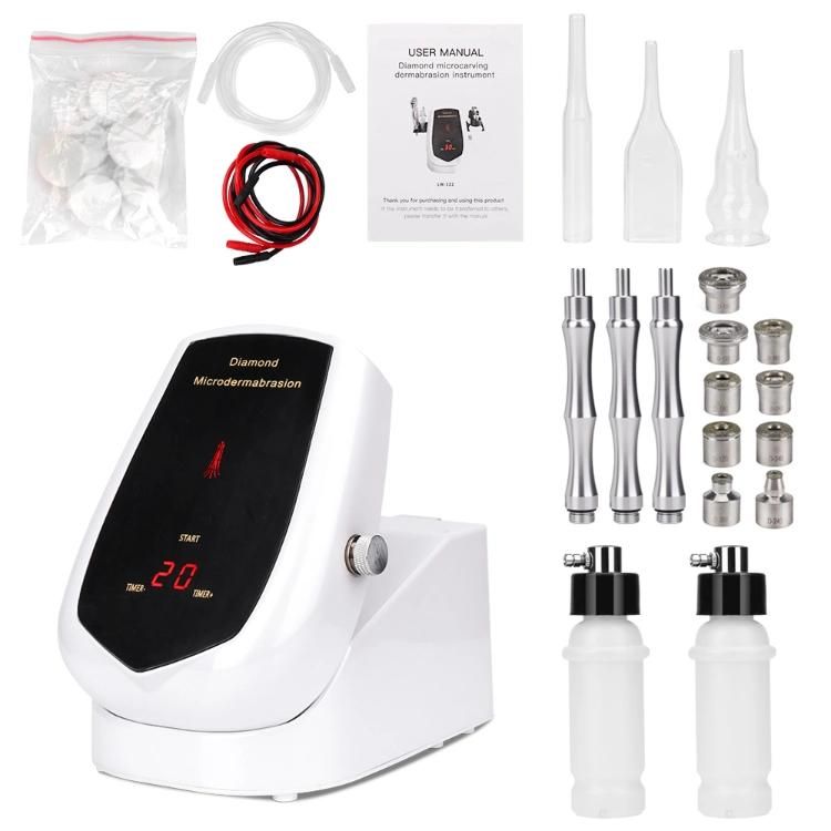 OEM/ODM Diamond Dermabrasion Oxygen Spray Vacuum Pore Cleaner Dead Skin Removal Blackhead Remover