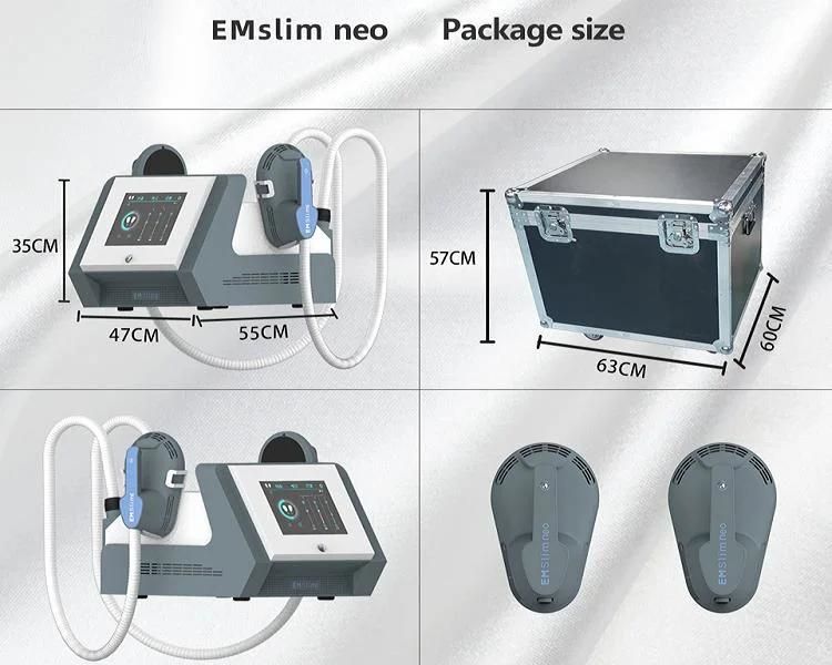 Muscle Massager Portable 2 Handles Emslim Neo RF Electromagnetic Machine