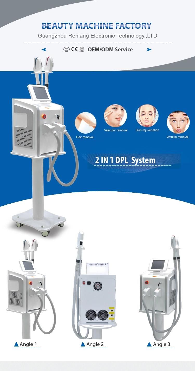 Portable Dpl Hair Removal Machine Hair Removal and Skin Rejuvenation