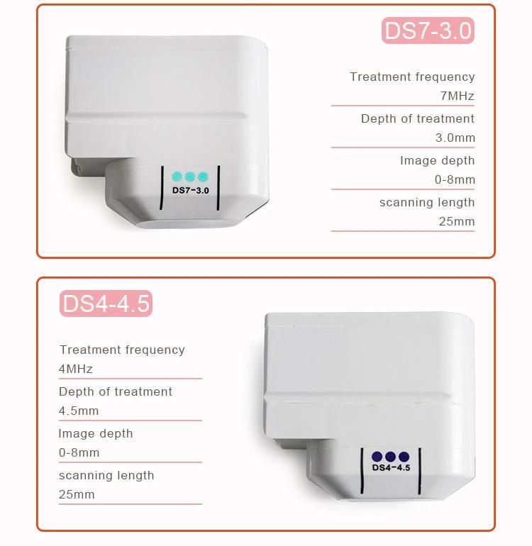 Portable 3D Hifu Equipment with 12 Lines for Skin Care Wrinkle Removal