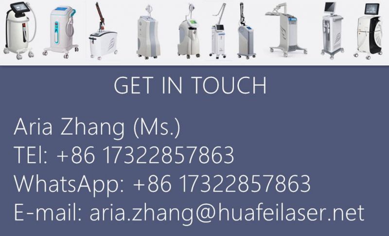 CO2 Laser Fractional Ablative Wavelength Subdemal Skin Treatment Machine