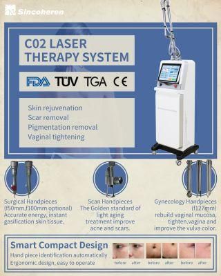 Fractional CO2 Laser Acne Scar Removal Beauty Machine