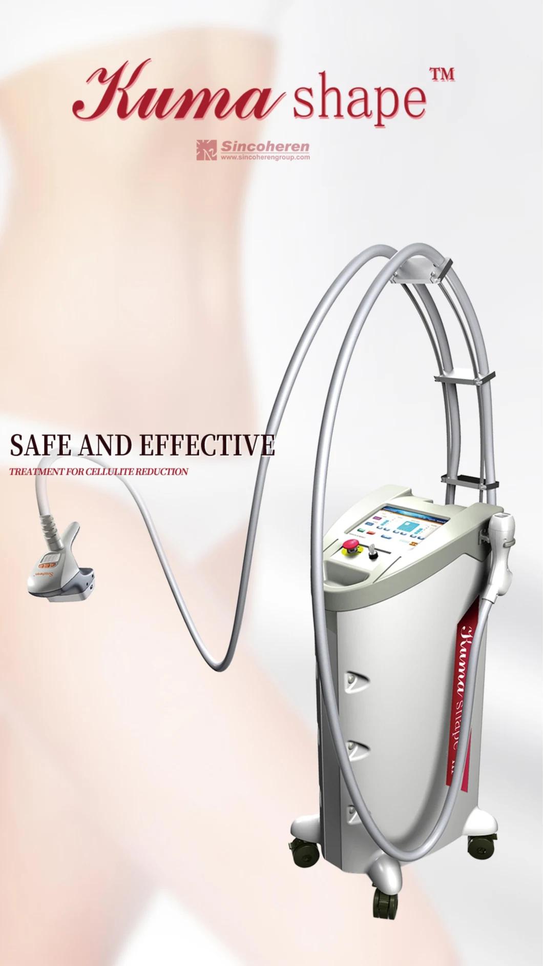 Slimming Cavitation Machine with CE Certificate Approved Vacuum+RF+Infrared+Massage Roller for Cellulite Removal Body Shaping Skin Tightening Machine (M)