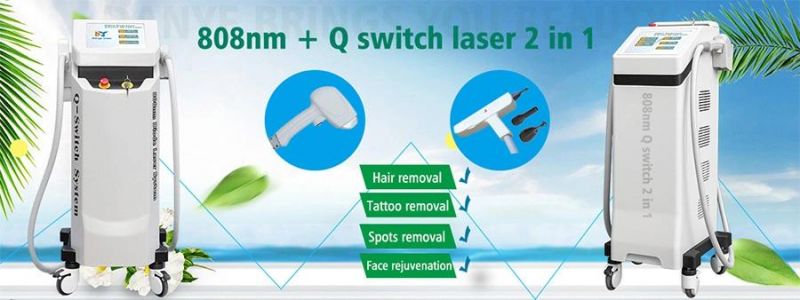 Portable Diode Laser Hair Removal Epilator Laser 810nm Wavelength Soprano Ice Laser