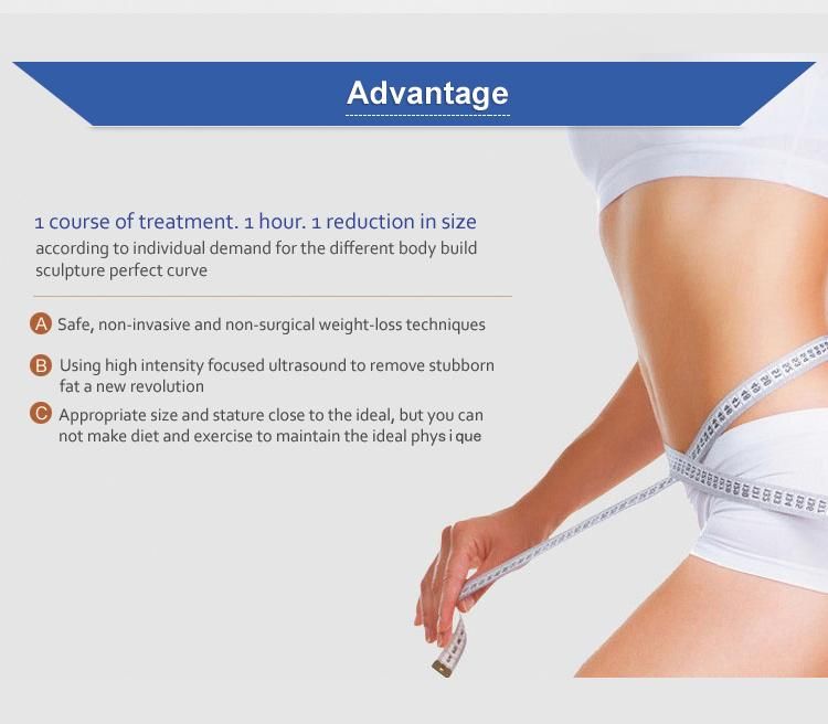 Portable Liposonix Hifu Slimming Machine for Body Weight Loss