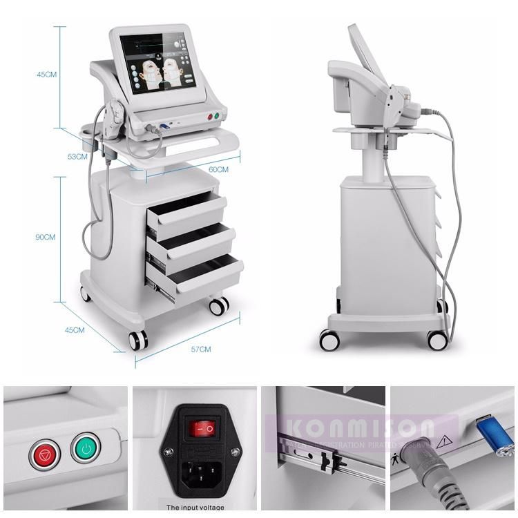 Professional Beauty Salon Use Body Slimming Skin Tightening Hi Fu Machine