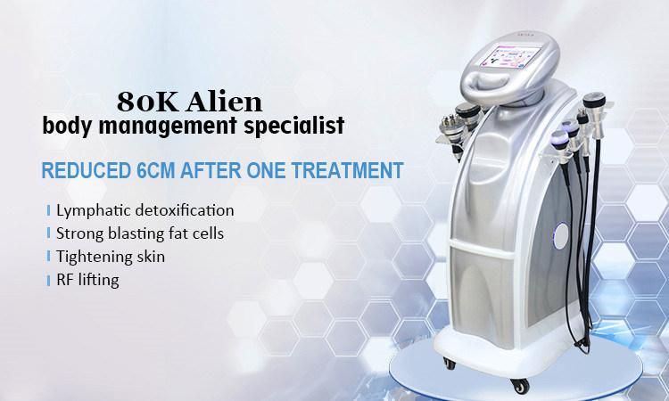 Lipocavitation Professional 40K 60K 80K 6 In1 Cavitation 25K Ultrasonic Lipolaser 40kHz 80kHz Cavitation RF Slimming Device