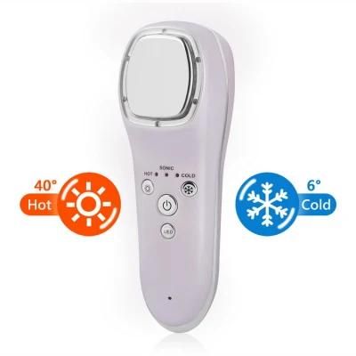 Home Use Anti-Aging Beauty Facial Machine Hot Cold Hammer