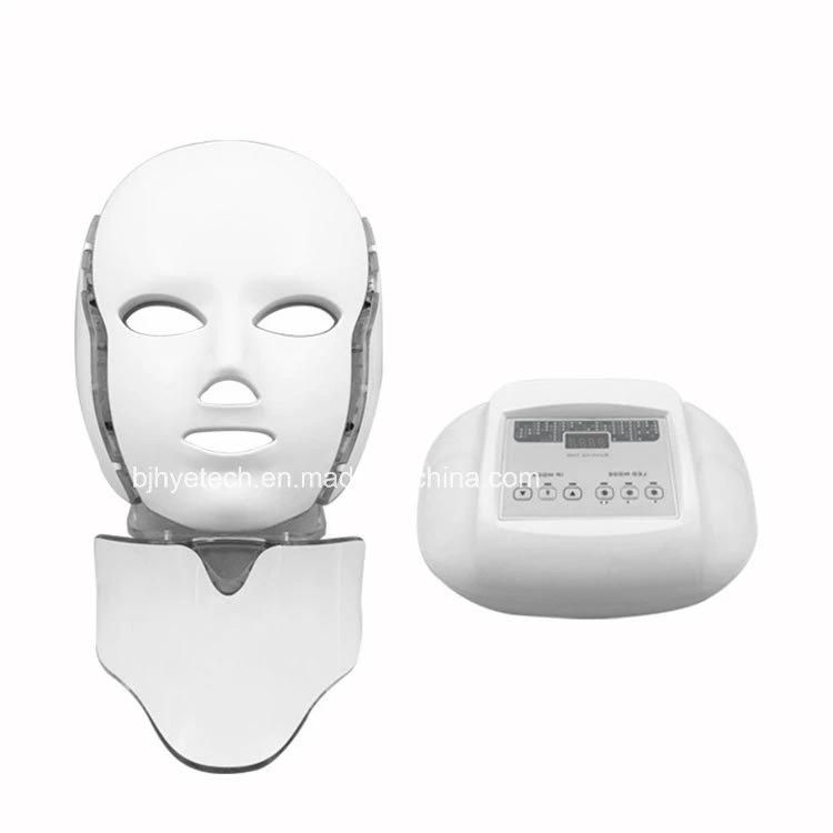 Face and Neck LED Mask 7 Colors for 7 Different Skin Problems