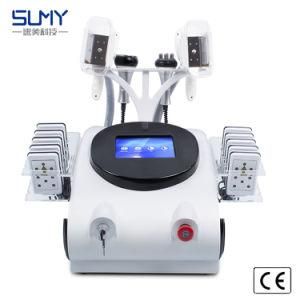 Multifunction Laser Cryo Body Slimming Cavitation Frezzing RF Weight Loss Machine